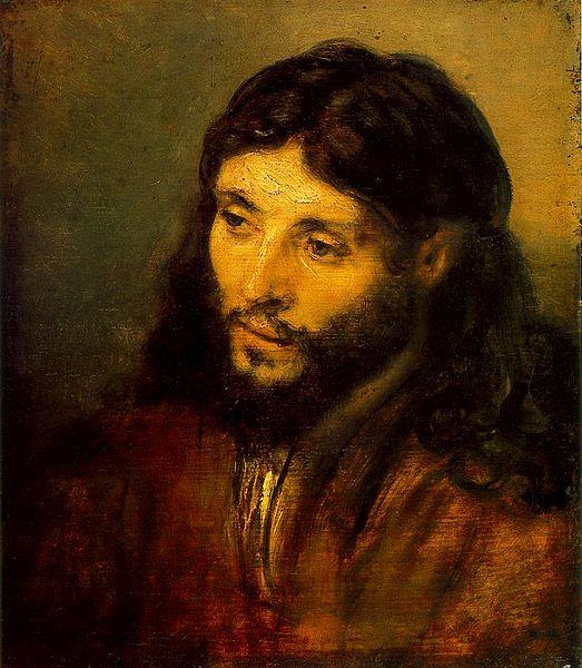 Rembrandt Peale Young Jew as Christ oil painting picture
